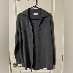 Babaton Society Sweater in Ionic Grey